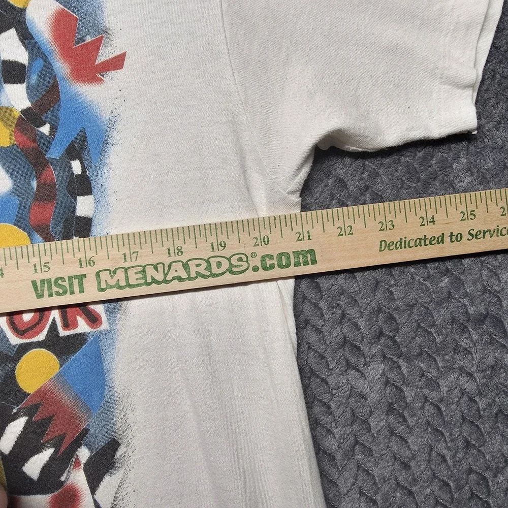 VTG  Cheap Trick The Doctor Tour Hanes T-Shirt Men's XL White‎ USA Single Stitch - Picture 9 of 12